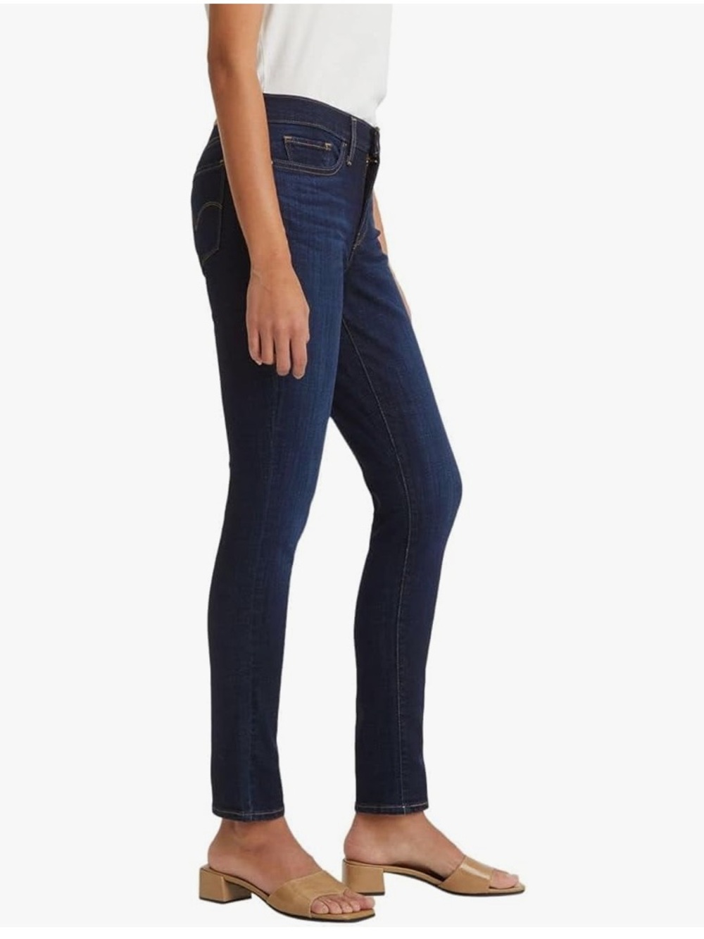Levi's Women's 311 Shaping Skinny Jeans Darkest Sky Size 28 Long 28x32